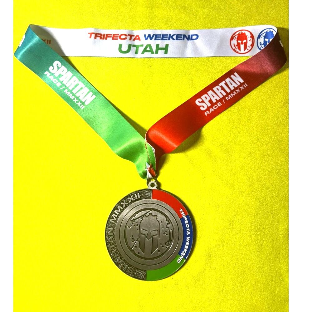 2022 Spartan Utah Trifecta Weekend Medal